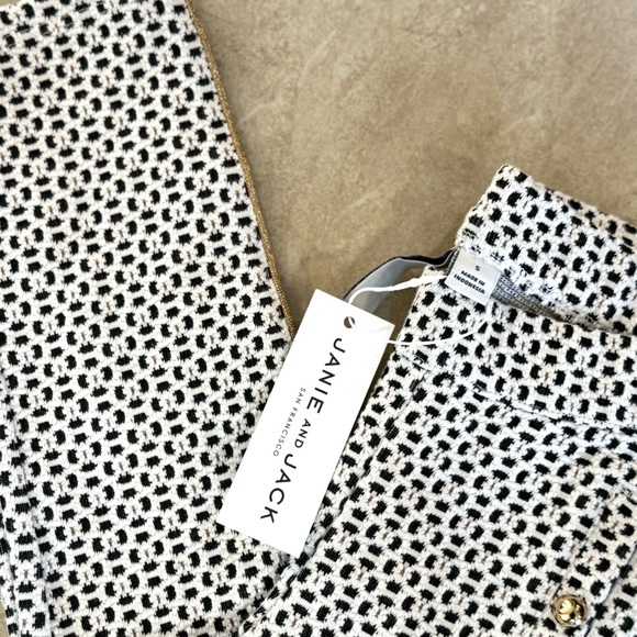 Janie and Jack Button Ponte Pant - Picture 11 of 12